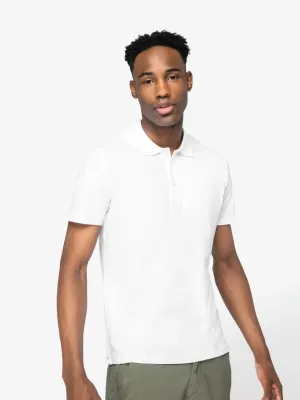 Eco-friendly men's polo shirt