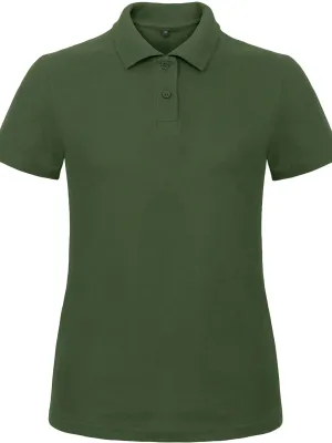 Polo femme ID.001 – Bottle Green