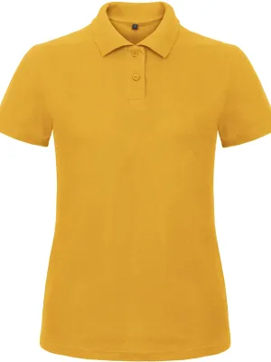 Polo femme ID.001 – Chili Gold