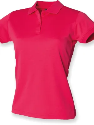 Ladies' Coolplus® Polo Shirt – Bright Pink