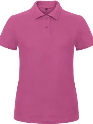 Polo femme ID.001 – Fuchsia