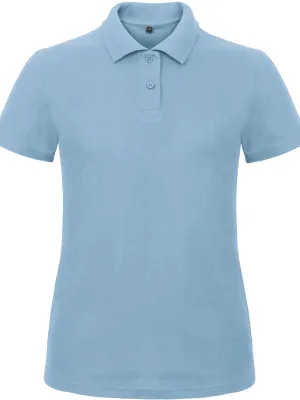 Polo femme ID.001 – Light Blue