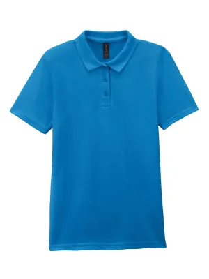 Polo Femme Softstyle Double Piqué – Sapphire