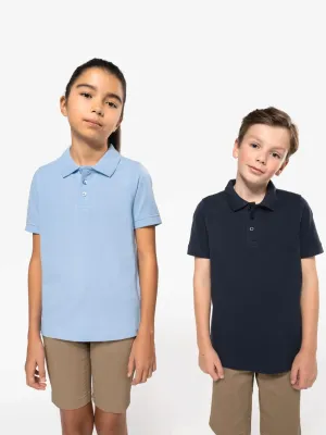 Polo manches courtes enfant
