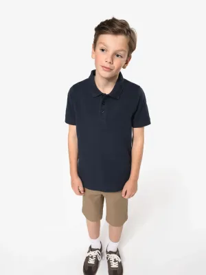 Polo manches courtes enfant