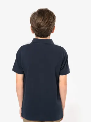 Polo manches courtes enfant