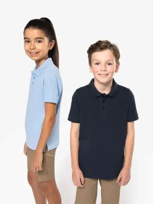 Polo manches courtes enfant