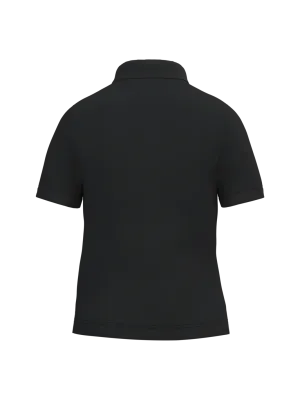Polo manches courtes enfant – Black