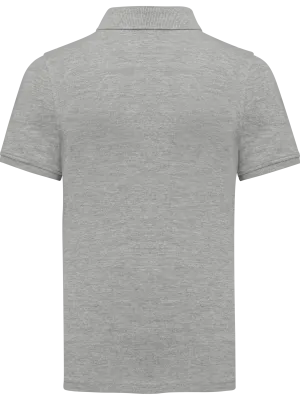 Polo manches courtes enfant – Oxford Grey