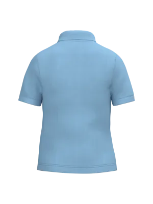 Polo manches courtes enfant – Sky Blue