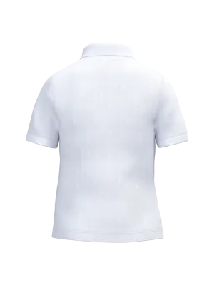 Polo manches courtes enfant – White