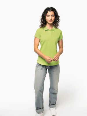 Polo manches courtes femme