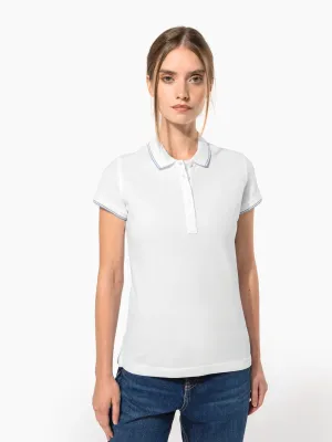 Polo de manga corta de mujer