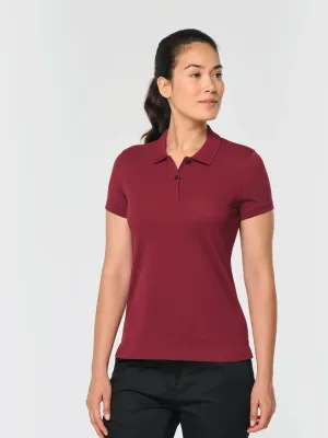 Women's short-sleeved polo shirt