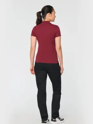 Women's short-sleeved polo shirt