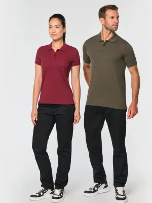 Women's short-sleeved polo shirt