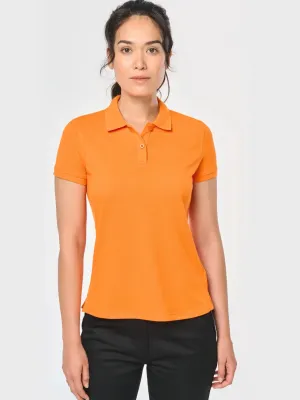 Women's short-sleeved polo shirt