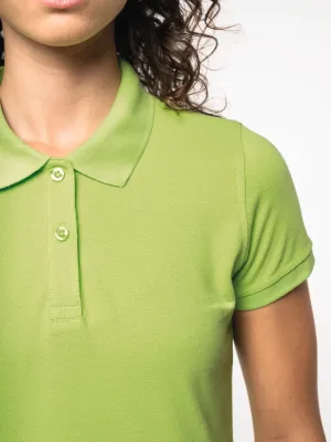 Polo manches courtes femme