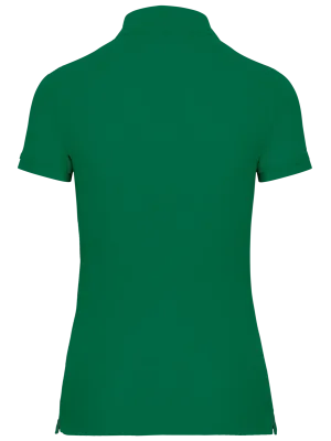 Women's short-sleeved polo shirt – Kelly Green