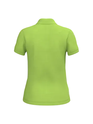 Polo manches courtes femme – Lime
