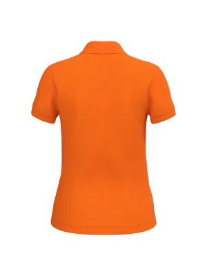 Polo manches courtes femme – Orange