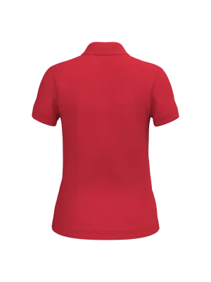 Polo manches courtes femme – Red