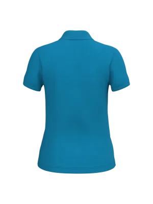 Polo manches courtes femme – Tropical Blue