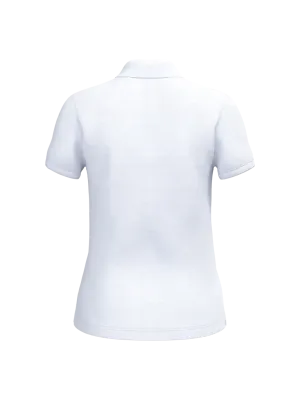 Polo manches courtes femme – White