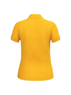 Polo manches courtes femme – Yellow