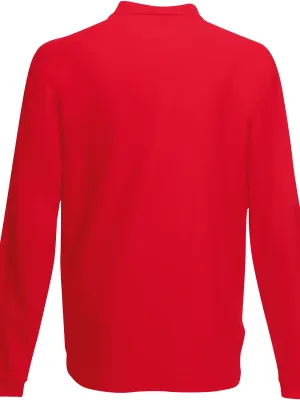 Polo manches longues Premium (63-310-0) – Red