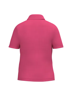 Kids' pique polo shirt – Ideal Fuchsia