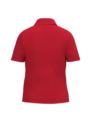 Kids' pique polo shirt – Ideal Red