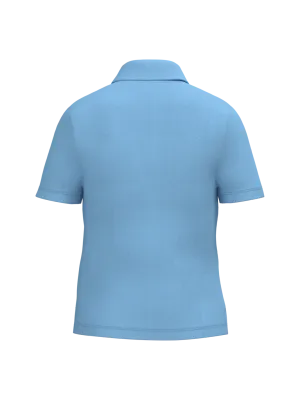 Kids' pique polo shirt – Ideal Sky Blue