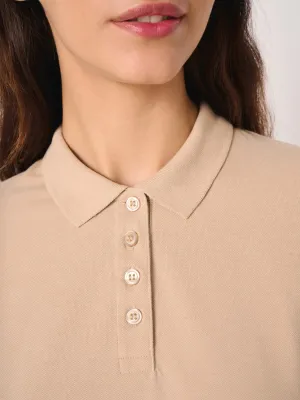 Polo piqué femme