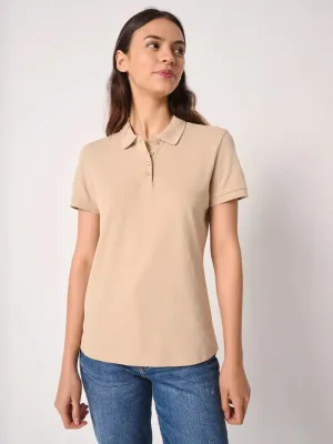 Polo piqué femme