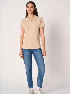 Polo piqué femme