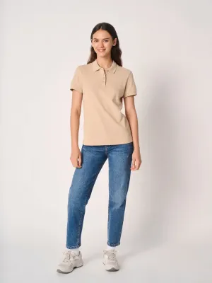 Polo piqué femme