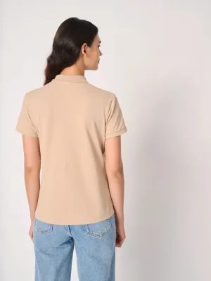 Polo piqué femme