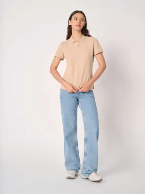 Polo piqué femme