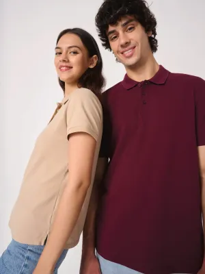 Polo piqué femme