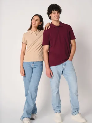 Polo piqué femme