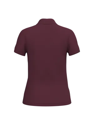 Polo piqué femme – Ideal Burgundy