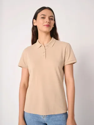 Polo piqué femme