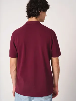 Men's pique polo shirt