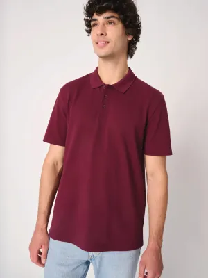 Men's pique polo shirt