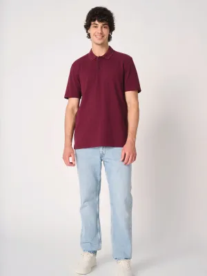 Men's pique polo shirt