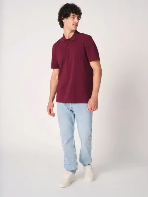Men's pique polo shirt