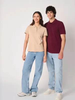 Men's pique polo shirt