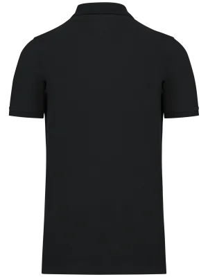 Polo piqué Bio180 homme – Black