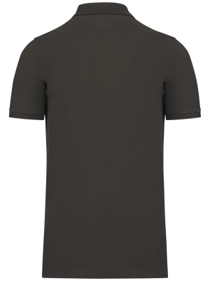 Polo piqué Bio180 homme – Dark Grey